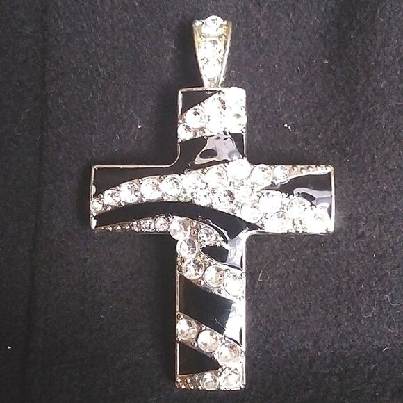 Cross Purse Charm Bundle Animal Print Gemstone - Picture 2 of 7